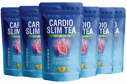 Cardio Slim Tea natural herbal weight loss tea that helps boost metabolism and support fat burning